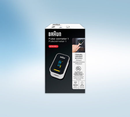 BRAUN PULSOXIMETER ++ Fingerclip Pulsoximeter – Bild 2