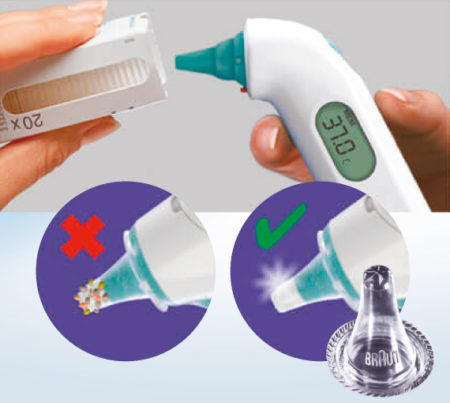 BRAUN ThermoScan®3 - IRT3030 ++ OHRTHERMOMETER ++ sofort lieferbar ++ – Bild 3