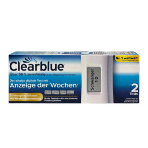 Clearblue digitaler Schwangerschaftstest mit Wochenbestimmung in der Originalverpackung