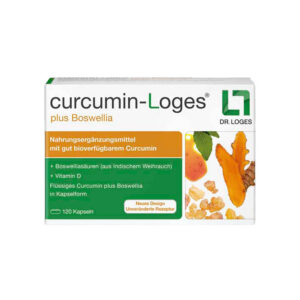 curcumin-Loges® plus Boswellia++ mit Vitamin D für eine gesunde Immunantwort
