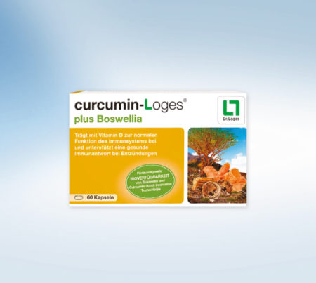 curcumin-Loges® plus Boswellia++ 60 Kapseln++ unterstützt mit Vitamin D eine gesunde Immunantwort