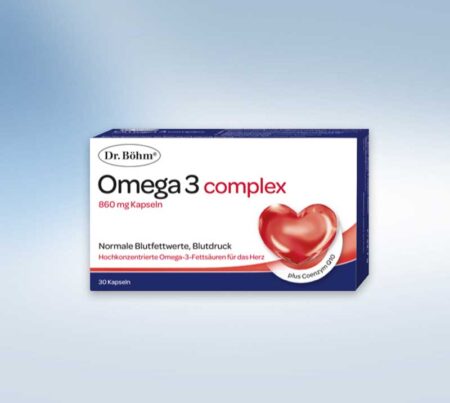 Dr. Böhm®Omega 3 complex Kapseln ++ hochdosiert Omega3 + Q10