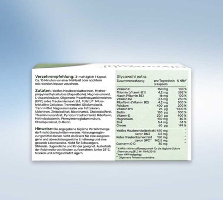 GLYCOWOHL Extra Kapseln ++ 5-fach Pythokomplex – Bild 2