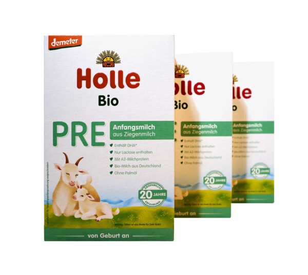 Holle Bio Ziegenmilch PRE | Sanfte Anfangsmilch ohne Palmöl