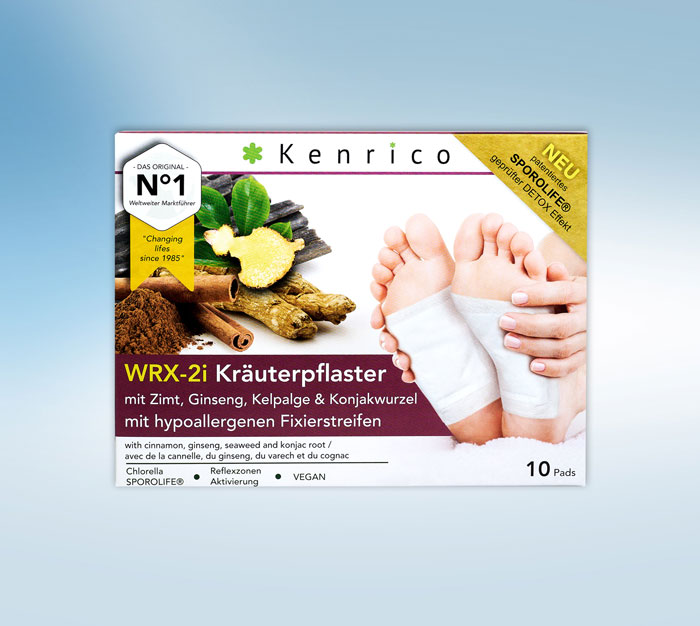 Kenrico Kräuterpflaster WRX 2i 10 Stück Vorderseite