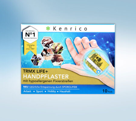 Kenrico TRMX LIFE+ Handpflaster 10 Stück Vorderseite