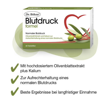 Blutdruckformel Dr_Boehm für normalen Blutdruck