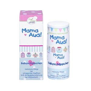 Mama Aua Babyschüppchen mit Verpackung – für Babys mit Milchsschorf