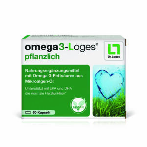 OMEGA 3-LOGES® pflanzlich KPS 60 Stück ++ 100%vegan