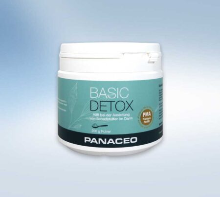 PANACEO BASIC-DETOX  ++ mit PMA Premium Zeolith ++ 200g Pulver