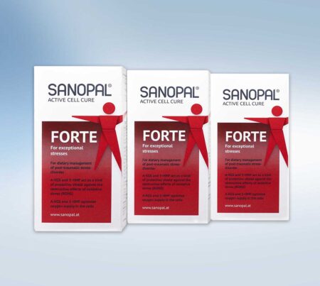 SANOPAL FORTE®++ aktive Zellkur++ für außergewöhnliche Belastungen ++ 3x6 Doppelsachets a 30ml
