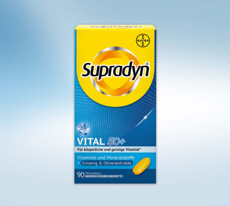 Supradyn®VITAL 50+ mit Ginseng und Olivenextrakten