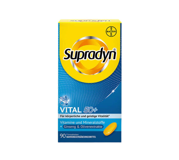 Supradyn®VITAL 50+ mit Ginseng und Olivenextrakten