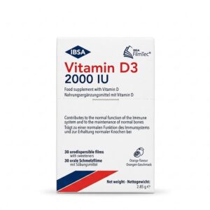 vitamin d3 schmelzfilme mit orangen geschmack