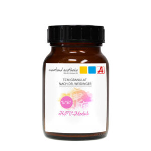 100g Weidinger Mischung Nr. 61 „HPV-Modul" im braunen Apothekerglas